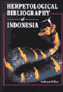 Herpetological Bibliography of Indonesia